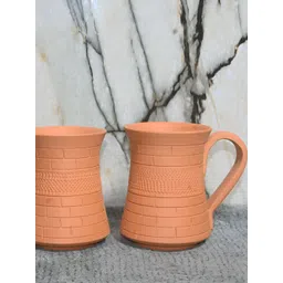 The handicraftian Terracotta ROYAL Coffee Mug Set of 2-image-7