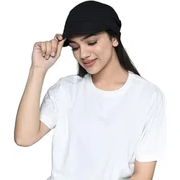 the headscarves Bamboo Viscose Visor Cap with Short Tails Headwear for Women (SS173 Multicolor)-picture-33