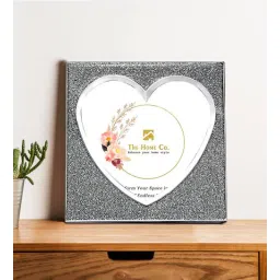 Heart Shape Swarovski Silver Metal Photo Frames-image-16