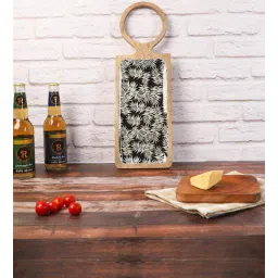 Silver Mango wood 19 Inch Appetizer Platters-image-4