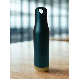 THE HOME CO. Black & Brown Single Stainless Steel Colourblocked Water Bottle-picture-27
