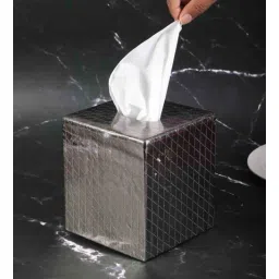 the home co. Silver Resin Tissue Holder-picture-18