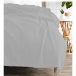 the home talk Grey Polyester Solid 140 GSM Single Polar Blanket-picture-15