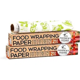THE HONEST HOME COMPANY | Food Wrapping Paper Roll 42 Meters, 40 GSM | Fda Approved | Safe for Food Wrap | Pack of 2 (21M + 21M)-picture-18