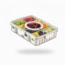 the impala SmartKeep 4-Section Fridge Storage Box Plastic Fruit & Vegetable Basket-picture-21