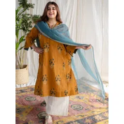 THE INDIAN ETHNIC CO Dupatta with Zari-picture-26