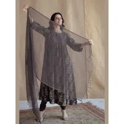 THE INDIAN ETHNIC CO Kota Doria Cotton Dupatta-picture-33