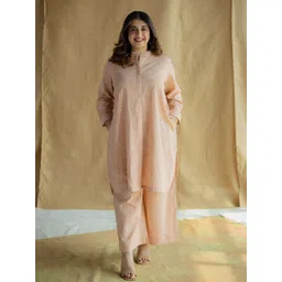 THE INDIAN ETHNIC CO Women Floral Printed Easy Wash Cotton Parallel Trousers-picture-16