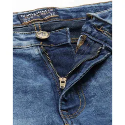 the indian garage co Heavily Washed Straight Fit Jeans image 5