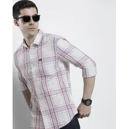 the indian garage co Checked Shirt with Patch Pocket-picture-44