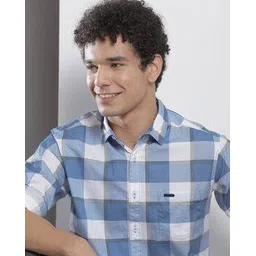 the indian garage co Checked Shirt with Patch Pocket-picture-14