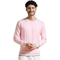 the indian garage co Men Acrylic Regular Fit Self Design Crew Neck Sweater-picture-52