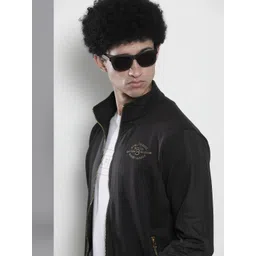 The Indian Garage Co Men Black Solid Sweatshirt-picture-23