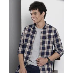 The Indian Garage Co Men Checked Casual Shirt-picture-16