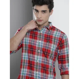 The Indian Garage Co Men Checked Casual Shirt-picture-15