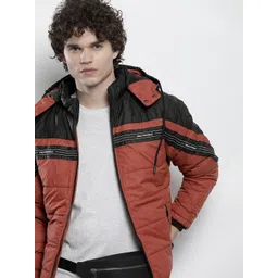 the indian garage co. Men Colorblock Casual Jacket-picture-16