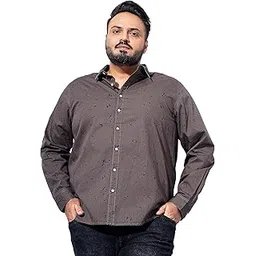 the indian garage co Men Cotton Regular Fit Floral Printed Full Sleeves Cutaway Collar Casual Shirt-picture-44