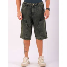 The Indian Garage Co Men Denim Shorts-picture-27