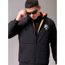 the indian garage co. Men Graphic Print Quilted Jacket-picture-28