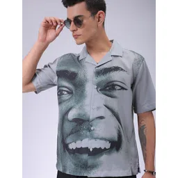 The Indian Garage Co Men Opaque Printed Casual Shirt-picture-38