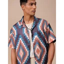 The Indian Garage Co Men Opaque Printed Casual Shirt-picture-31