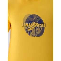 The Indian Garage Co Men Printed Applique Slim Fit T-shirt image 2