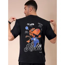 The Indian Garage Co Men Printed Applique T-shirt-picture-15