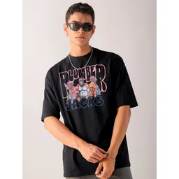 The Indian Garage Co Men Printed Boxy T-shirt-picture-22