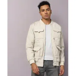 the indian garage co Men Regular Fit Bomber Jacket-picture-14