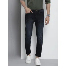 the indian garage co. Men Skinny Mid Rise Blue Jeans-picture-15