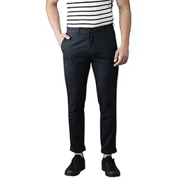the indian garage co Men's Chino Cotton Chinos (CHINO01B_Black_Black_28)-picture-52