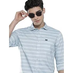 the indian garage co Men's Cotton Slim Fit Shirt-picture-24