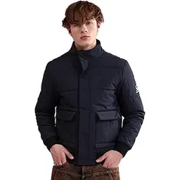 the indian garage co Men's Cotton Standard Length Bomber Jacket-picture-16