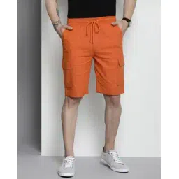 the indian garage co Slim Fit Cargo Shorts-picture-29