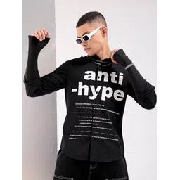 The Indian Garage Co Slim Fit Printed Pure Cotton Casual Shirt-picture-36