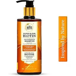 The Indie Earth Rosemary Mint Biotin Hair Shampoo For Stronger, Thicker & Longer Hair With Rosemary, Mint, Vitamin E & B5 | Hair Growth Shampoo For Healthy Hairs, Contains No SLS, SLES, Parabens 300ml-picture-21