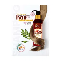 The Indie Earth Red Onion Anti Hair Loss & Hair Growth Combo Pack of 2 - 400 ml image 3
