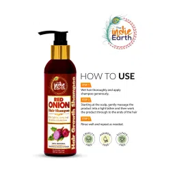 The Indie Earth Red Onion Anti Hair Loss & Hair Growth Combo Pack of 2 - 400 ml image 5