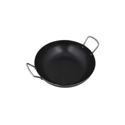 The Indus Valley Induction Friendly Iron Flat Base Kadai - Set of 1-picture-48