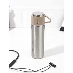 The Indus Valley Silver Stainless Steel Vaccum Insulated Flask With Drinking Mug (0.5 L)-picture-26