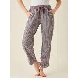 The Kaftan Company Multicolor Cotton Striped Pyjamas-picture-38