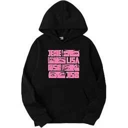 the korhean store Blackpink Comic Style Black Hood-picture-18