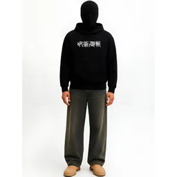 The Korhean Store Men Printed Hooded Sweatshirt-picture-35