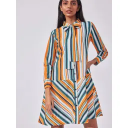 The Label Life Multicolor Printed Shirt Dress-picture-44