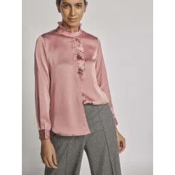 The Label Life Pink Plain Shirt-picture-42