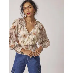 The Label Life White Printed Top-picture-48