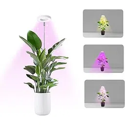THE LEGACY thelegacyindia.in Grow Light for Indoor Plants, Full Spectrum LED, Adjustable Height and Brightness, Timer, Ideal for Small Plants (Multi Color Light) (Multi Color)-picture-17