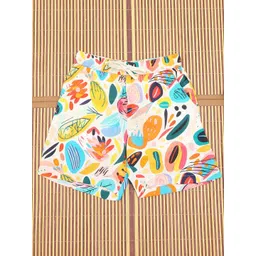 The Lion and The Fish Boys Printed Mid-Rise Relaxed Fit Shorts-picture-55