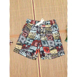 The Lion and The Fish Boys Striped Printed Shorts-picture-34