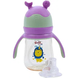 the little bunny hop in style Baby Sipper with Handle, Soft Silicone Nipple & Spout, Feeding Bottle, BPA Free-picture-11